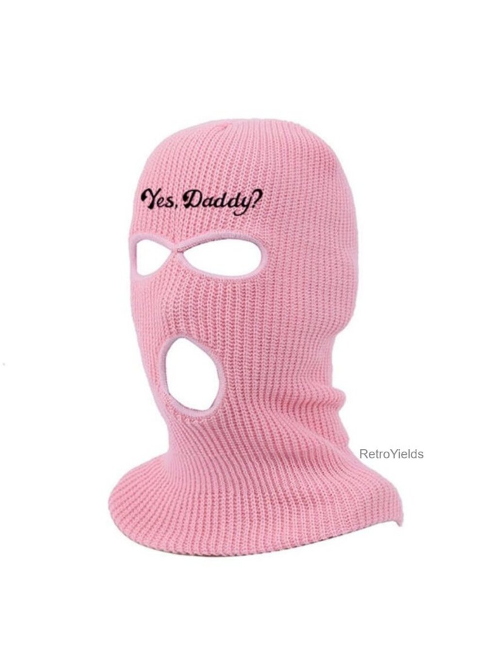 3 Hole Ski Mask Acrylic Full Face Cover Knit Beanie Balaclava